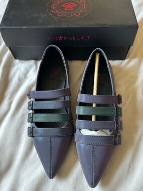 Strangecvlt Reflective Coven Flat sz 8